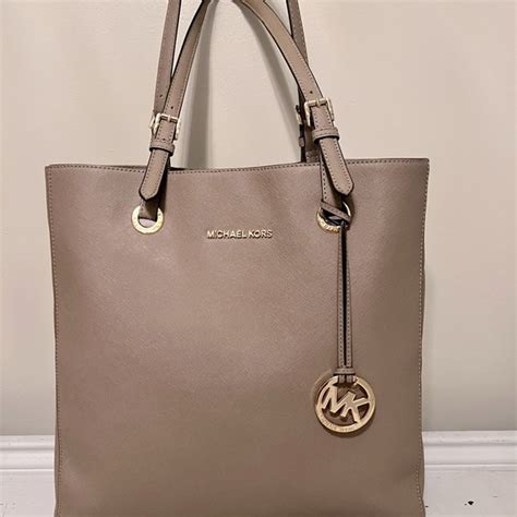 michael kors north south saffiano tote